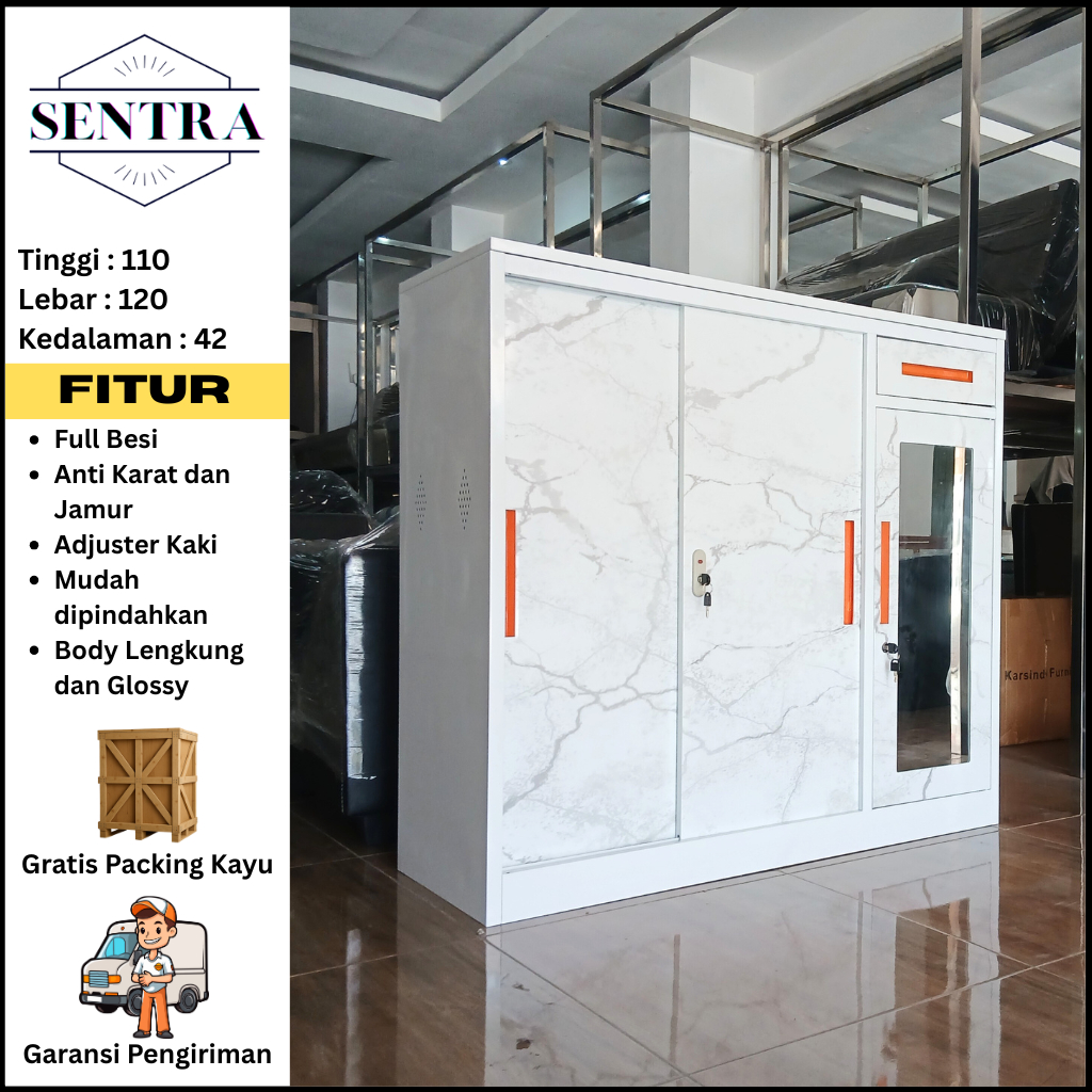 RAK SEPATU BESI MINIMALIS MODERN