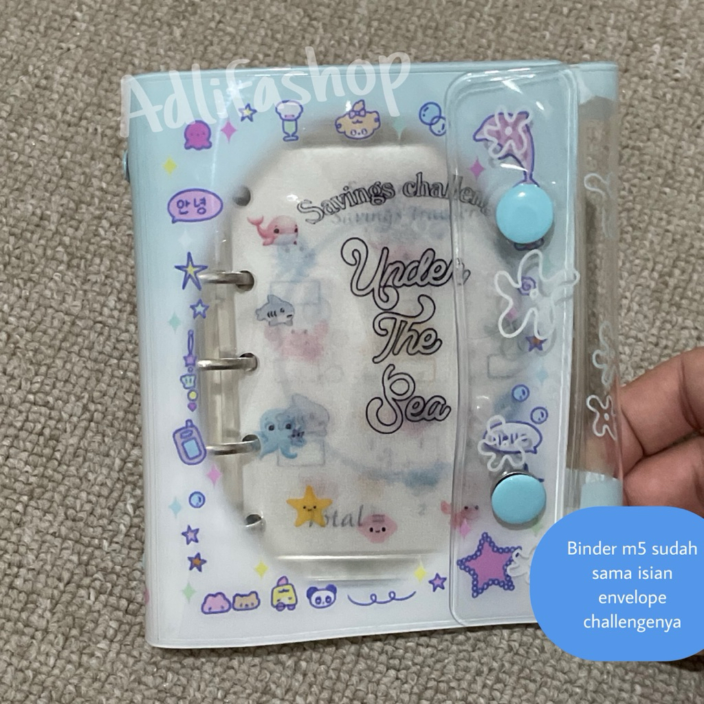 Binder M5 Challenge Envelope challenge menabung dibinder tabungan