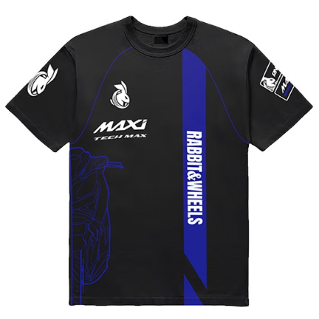 Rabbit and Wheels x Yamaha MAXI T-Shirt