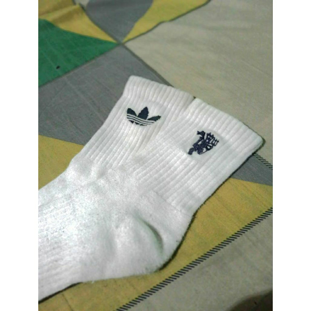 Kaos Kaki Adidas Series Manchester United White