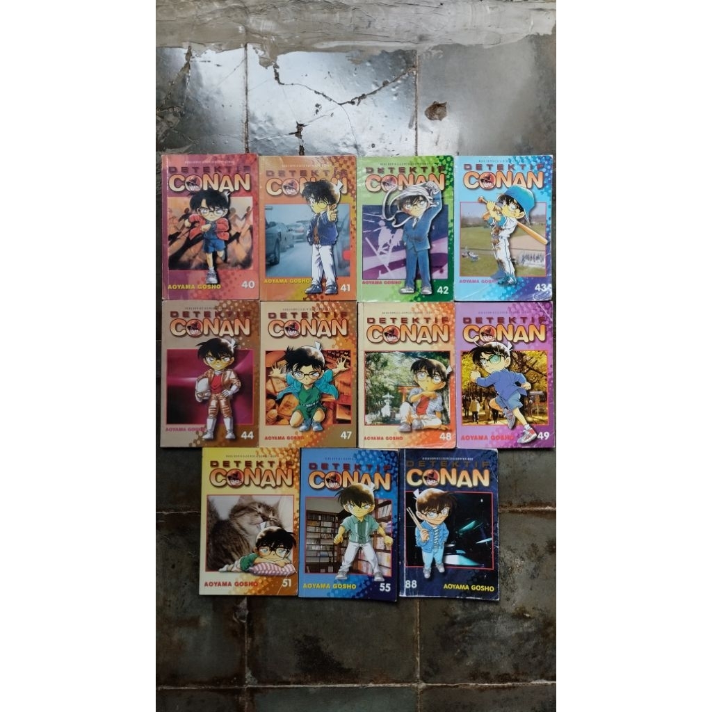 Preloved Obral Komik Detective Conan Cabutan