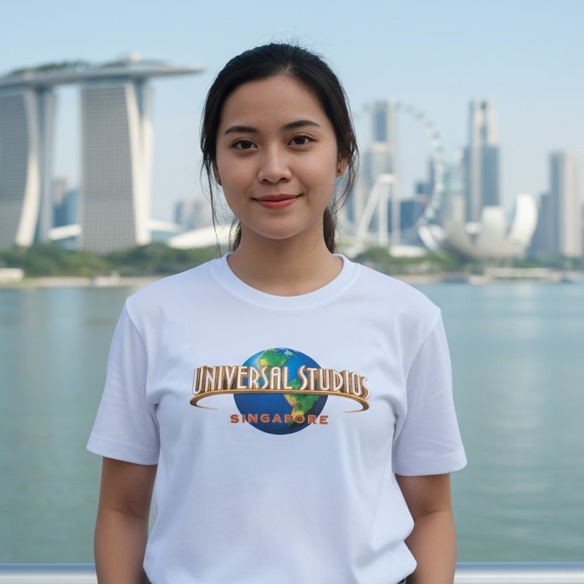 KAOS OLEH OLEH SINGAPORE PREMIUM GIFT ORIGINAL
