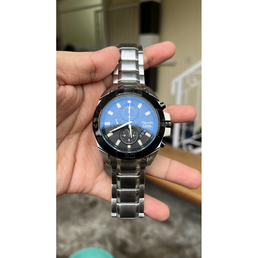 Jam Tangan Pria Alexandre Christie 6224MC Original