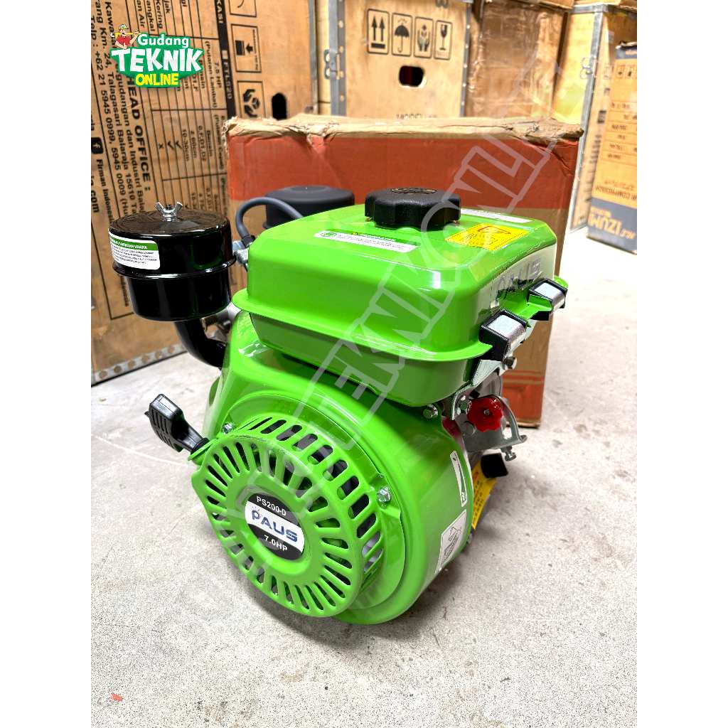 Engine Penggerak DIESEL 7HP PAUS PS-200D 7PK / Mesin Penggerak Giling Pengiling Serbaguna Solar Dies