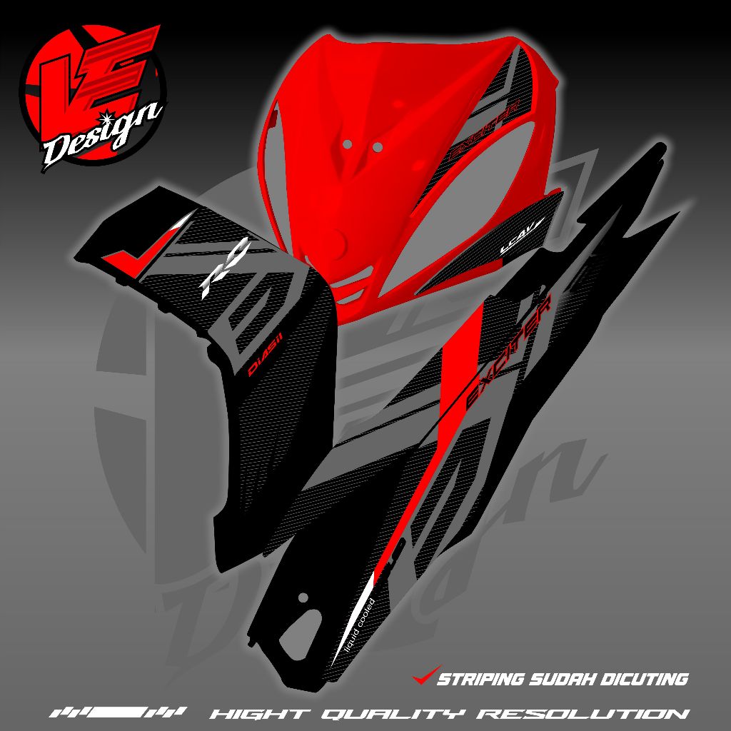 striping jupiter mx old 135 exciter rc Vietnam lc135 motif