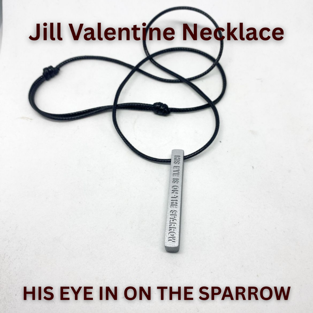 Resident Evil Jill Valentine Necklace RE3 Remake