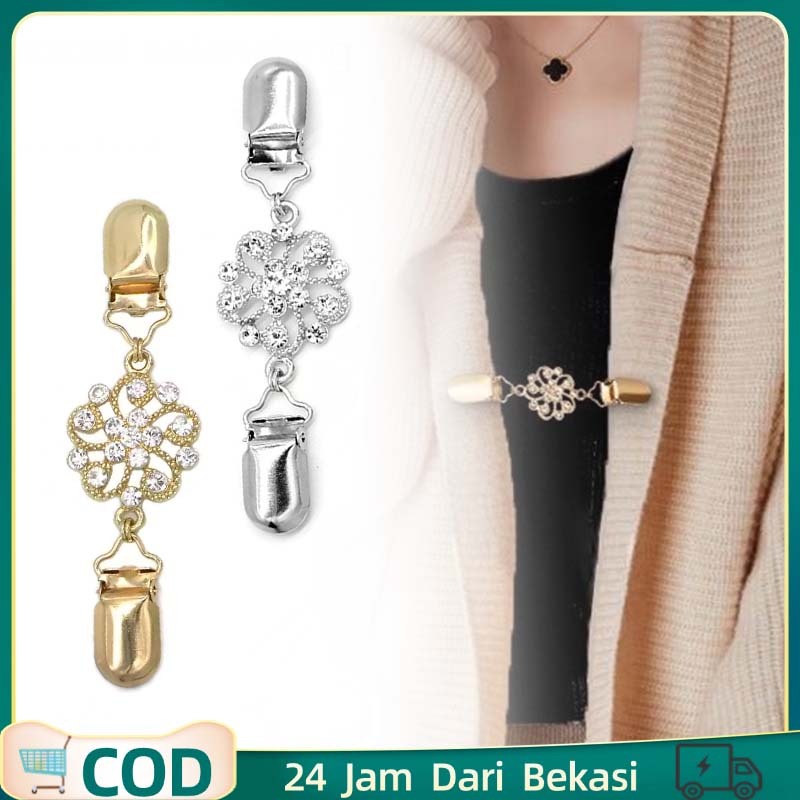 Klip Cardigan Shawl Clip Jepitan Cardigan Paduan Jepitan Klip Kardigan