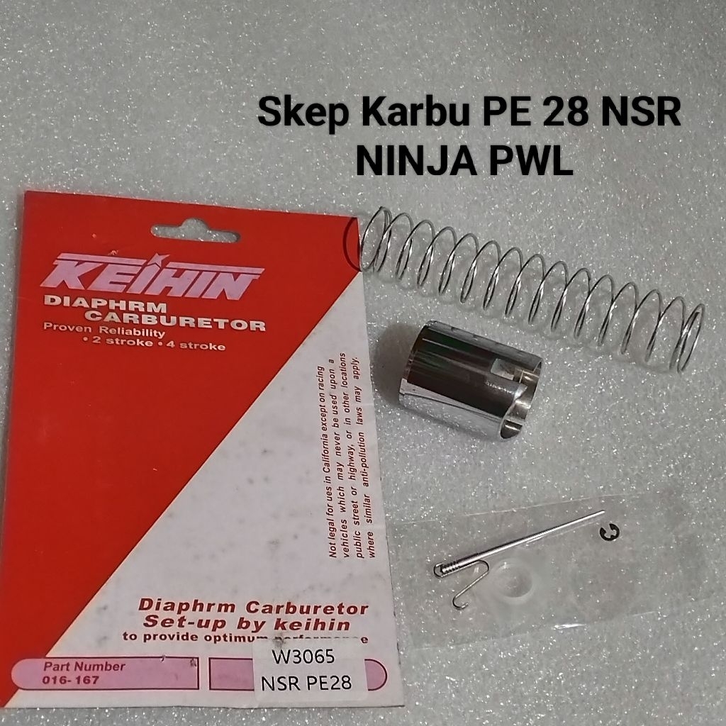 SKEP KARBU PE 28 NSR NINJA PWL BONUS PER SKEP JARUM