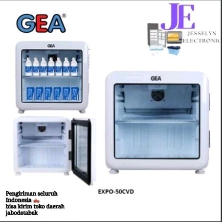 SHOWCASE MINI PORTABLE GEA EXPO-50CVD 45 LITER 90 WATT