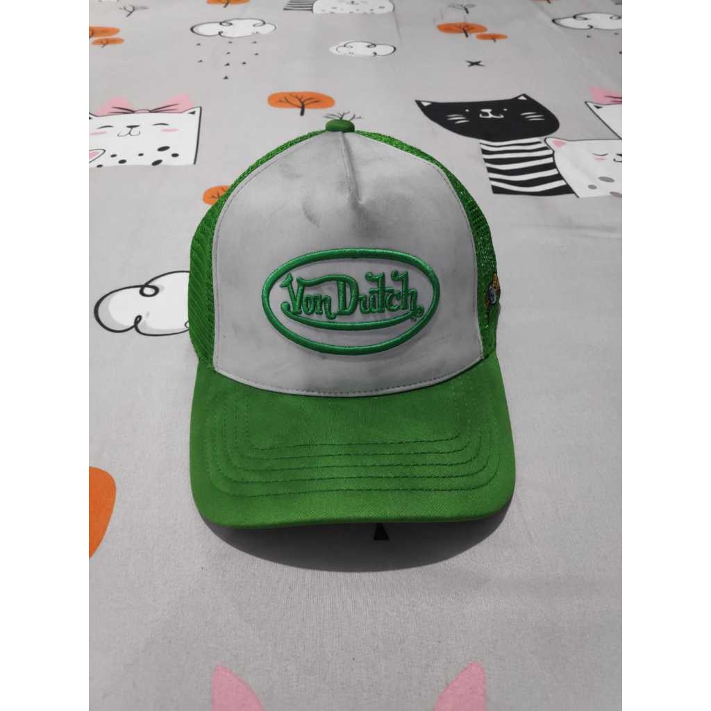 Topi Von Dutch Original Trucker 0999 Unisex - Ori Mall, Logo Bordir Premium