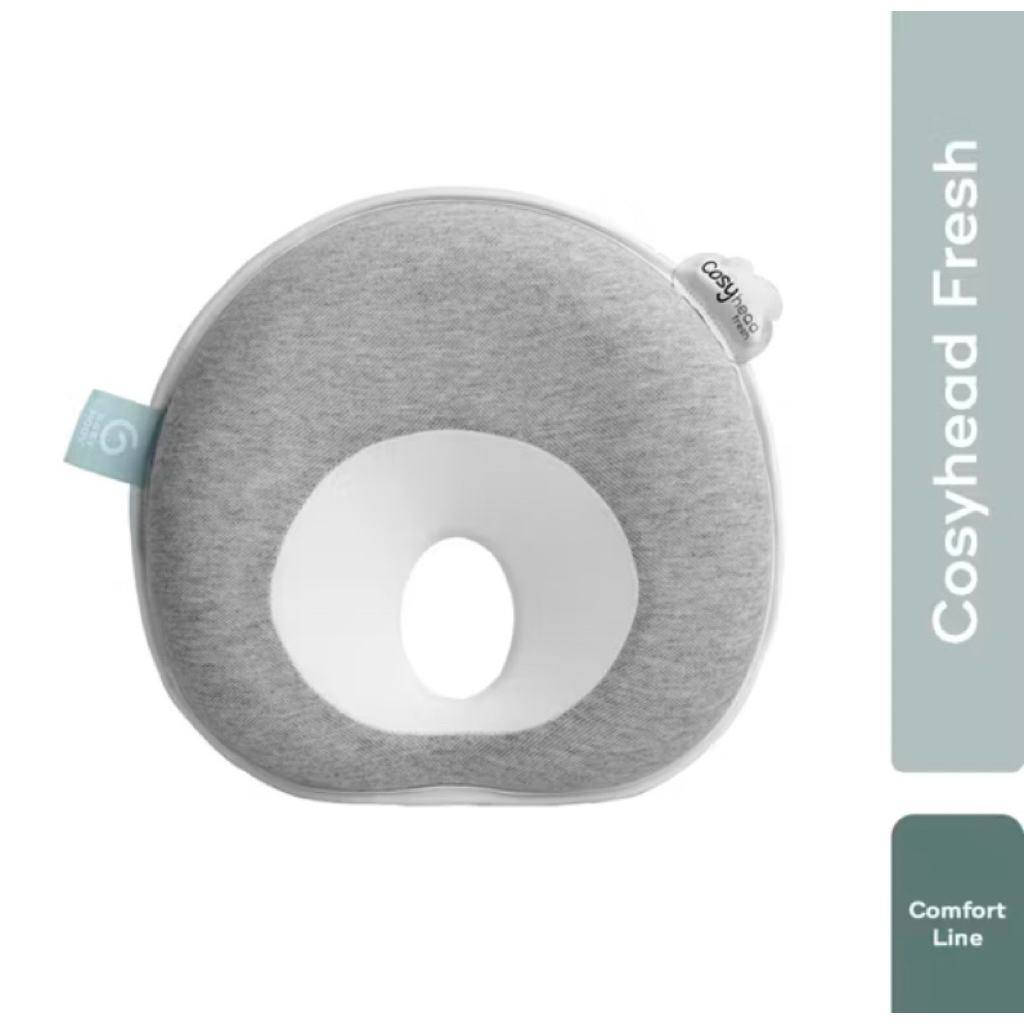 PRELOVED BABYMOOV - Cosyhead Fresh (Lovenest+) Smokey / Bantal Anti Peyang Bayi / Bantal Bayi