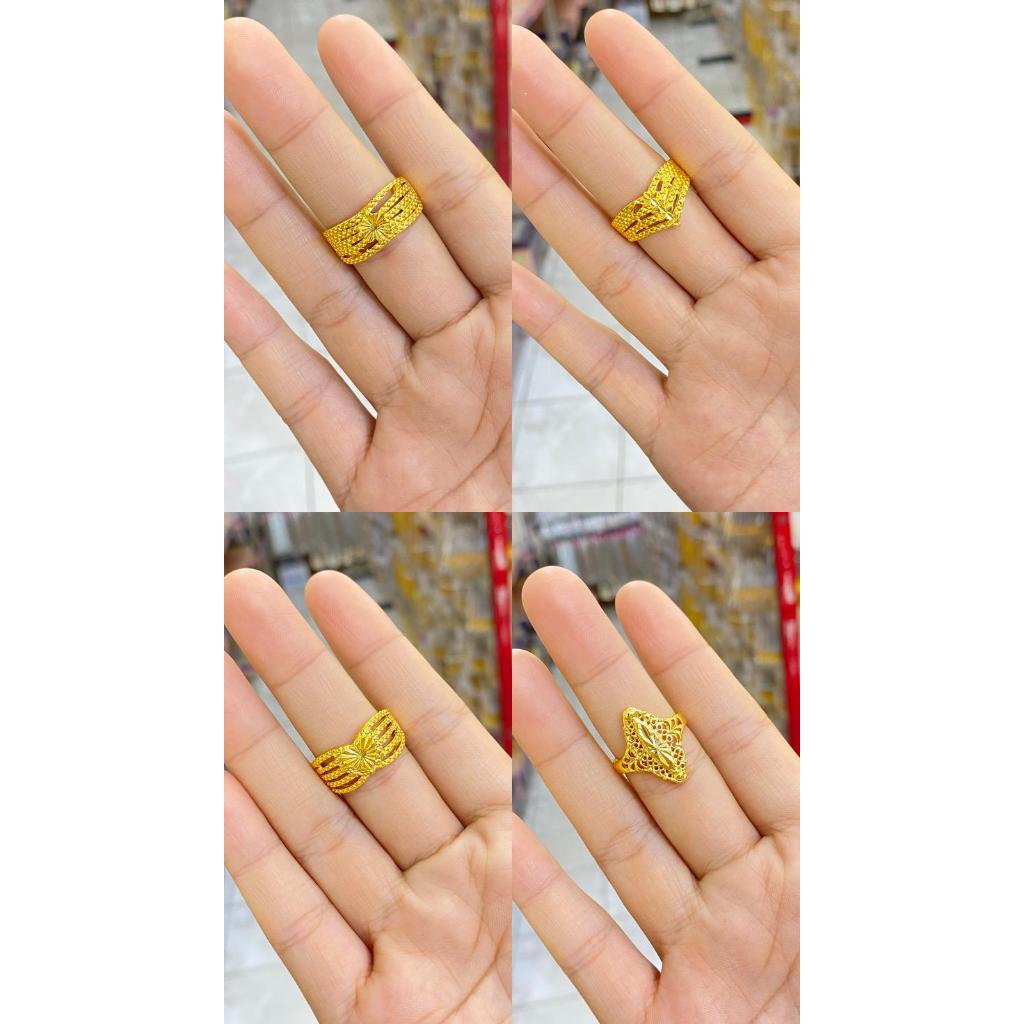 cincin wanita terbaru  dubai xuping tembaga model elegan dan modis part 1