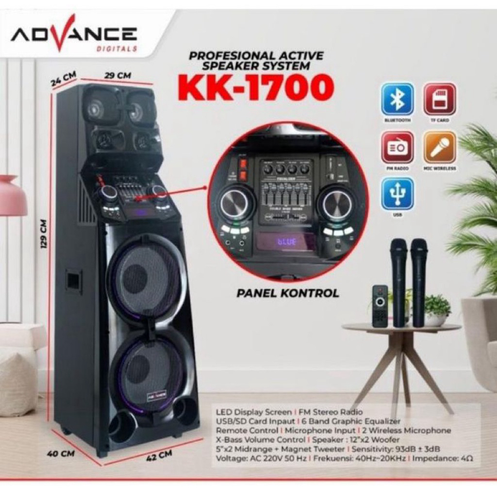 ADVANCE SPEAKER KK1700