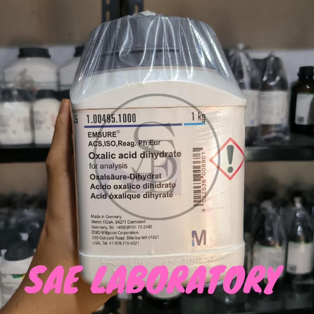 OXALIC ACID DIHYDRATE / ASAM OKSALAT MERCK 1.00495.1000 MERCK 100495 1KG