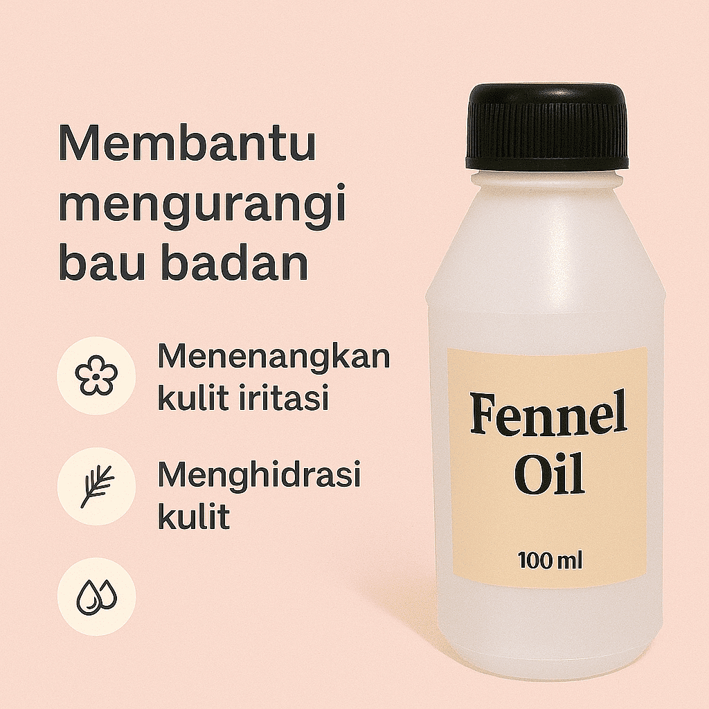 Minyak adas / Fennel oil 100 ml  - minyak atsiri adas murni Fennel oil