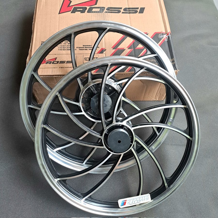 VELG VROSSI CEFIRO RX KING PUTIH RING 18 VELG VROSSI MODEL CEFIRO PNP RX KING