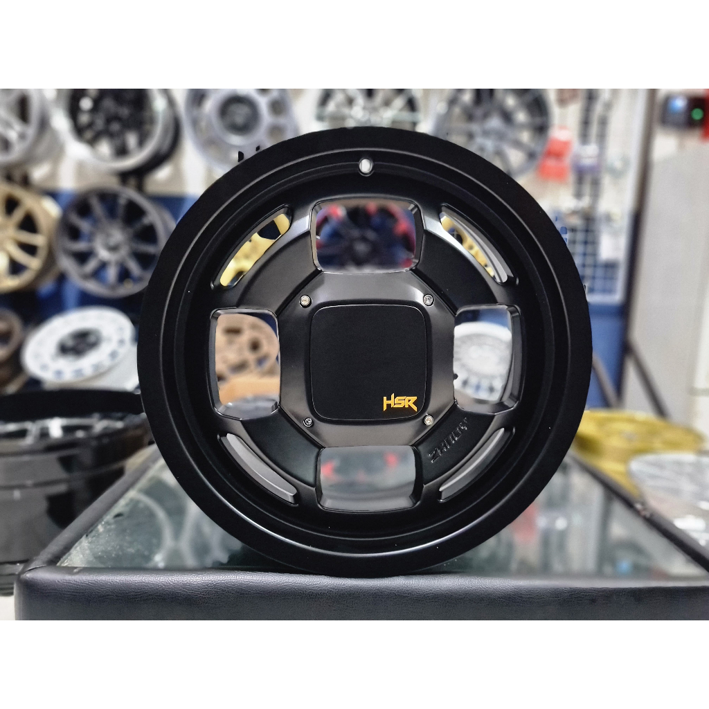 velg HSR Ring 15 untuk  R15 Black Chrome