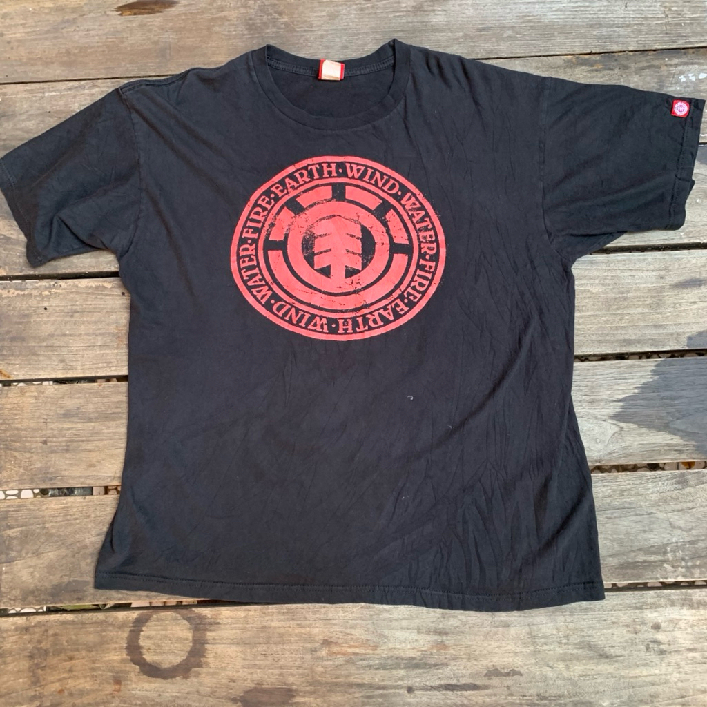 kaos element skateboarding made in USA