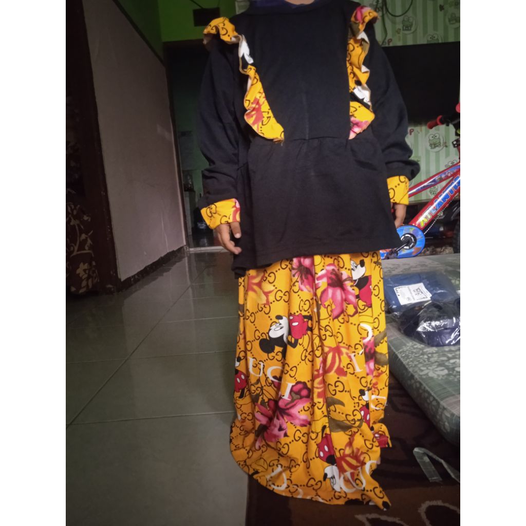 Setelan Rok Bahan Voxy Premium