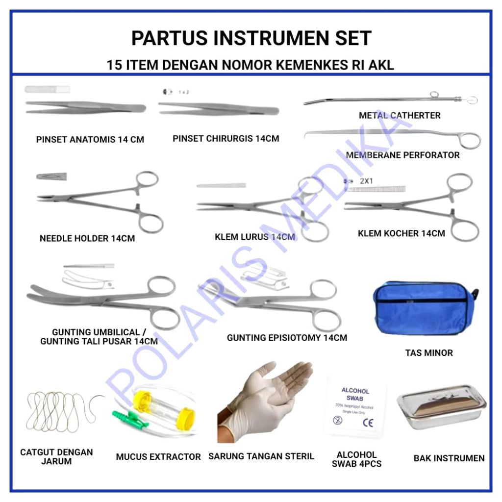 Partus Set / Midwifery Kit