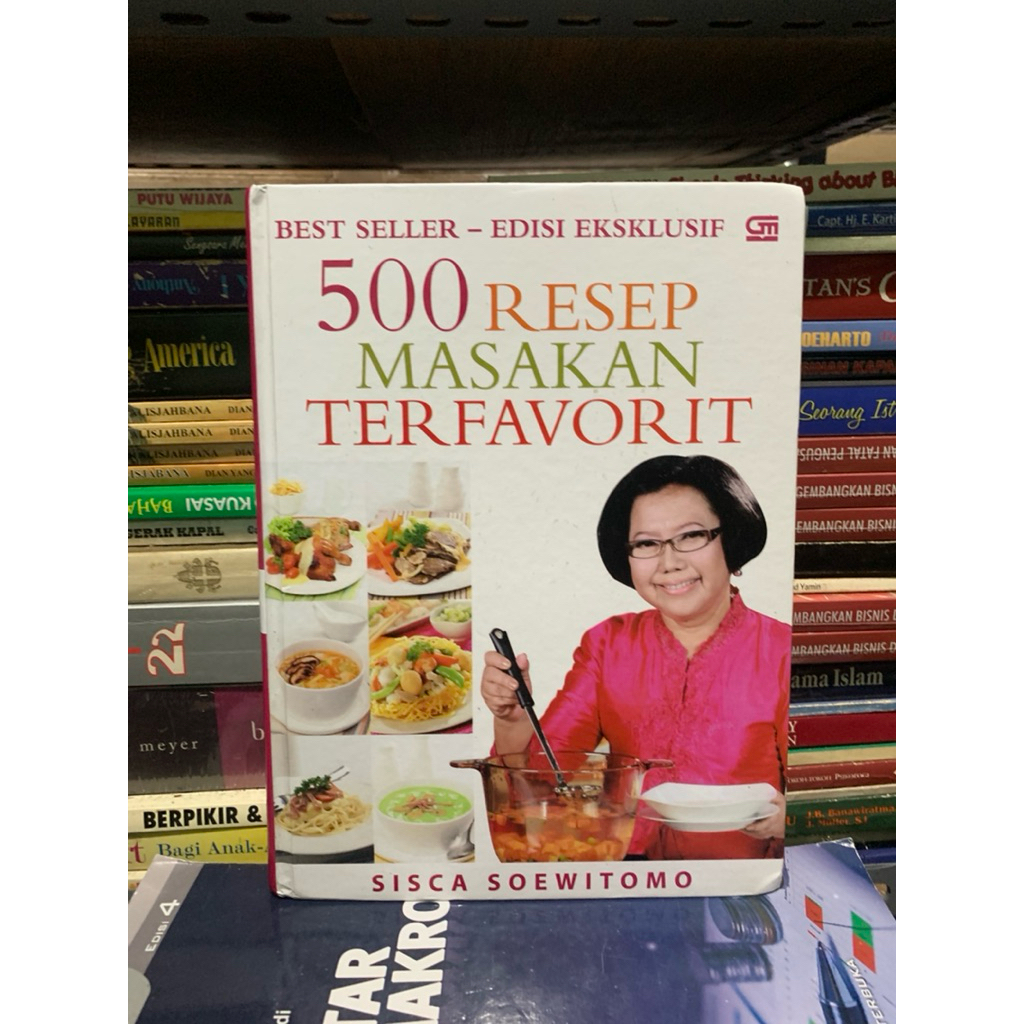 500 resep masakan terfavorit by Sisca soewiyomo ORIGINAL