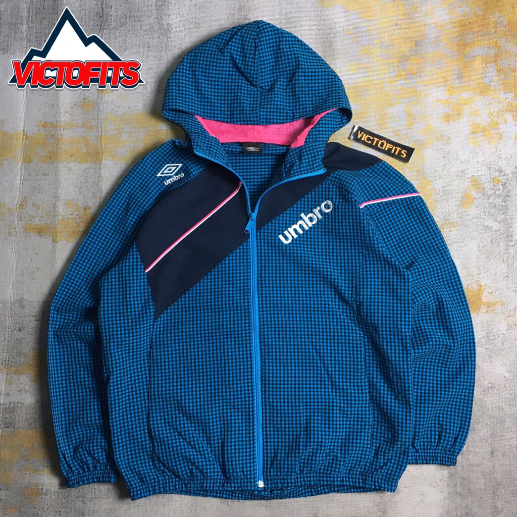 Jaket Windbreaker Umbro Tartan