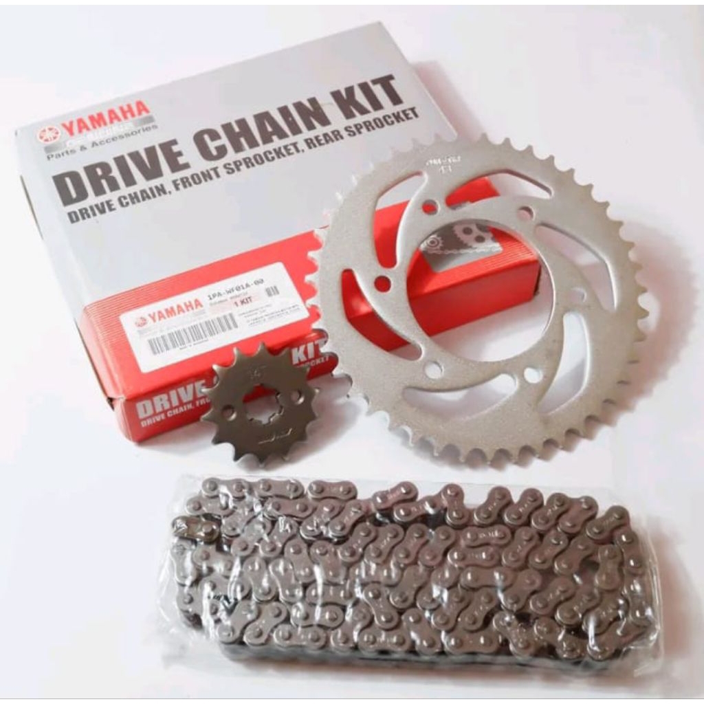 Gearset Motor Vixion / Rantai Girset Yamaha VIXION / Vixion New / Vixion Injeksi 1PA