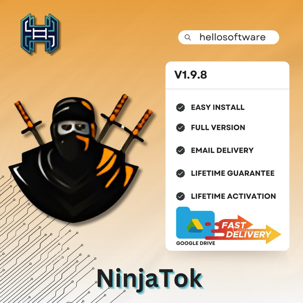 NinjaTok v1.9.8 Full Version (Versi Terbaru)