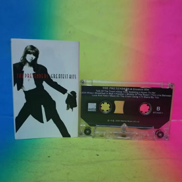 kaset THE PRETENDERS greatest hits BAGUS mulus MAXELL