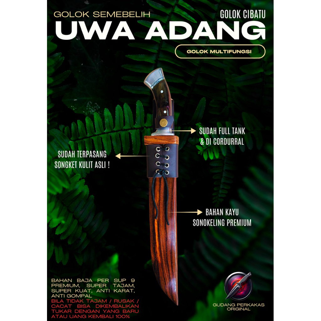 [PERKAKAS ORIGINAL] - GOLSEM CIBATU - GOLSEM UWA ADANG - GOLSEM BAJA PREMIUM - GOLSEM MULTIFUNGSI - 