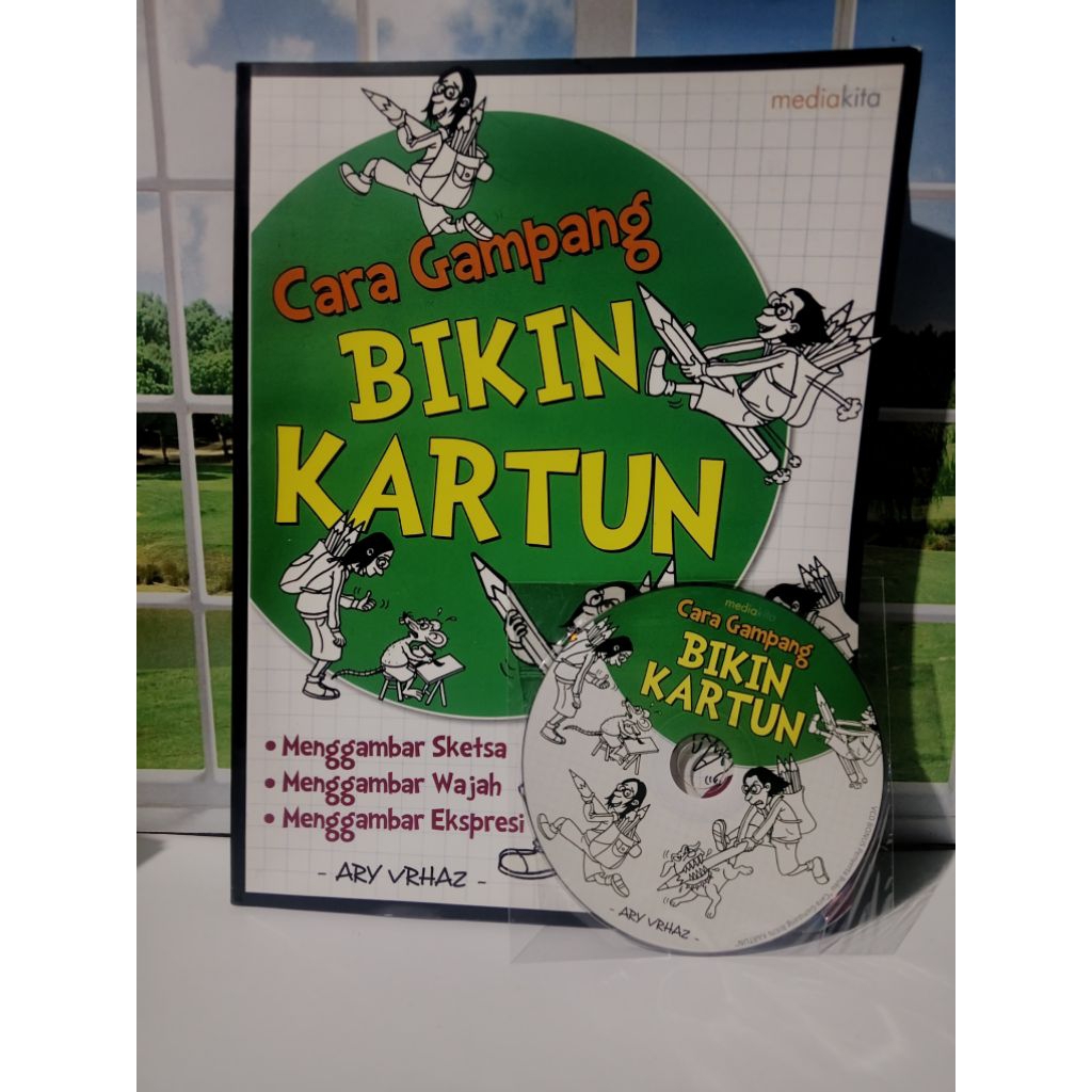 BUKU CARA GAMPANG BIKIN KARTUN MENGGAMBAR SKETSA MENGGAMBAR WAJAH MENGGAMBAR EKSPRESI