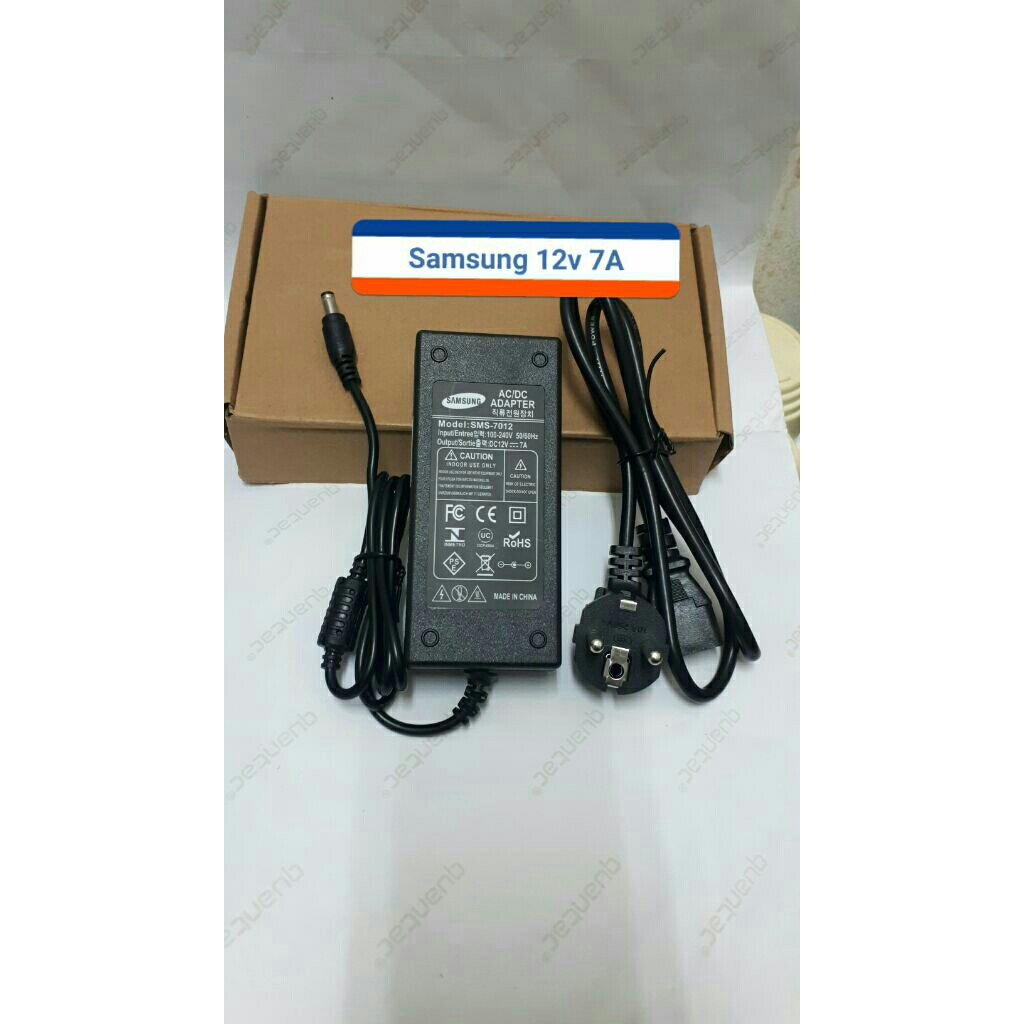 POWER ADAPTOR MULTI SAMSUNG 12V 7A MURNI SUPLY ADAPTOR 12V 7A