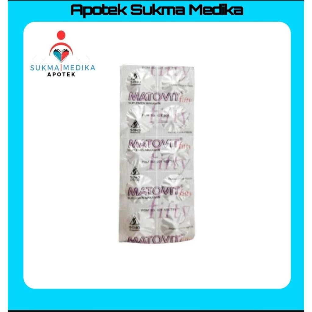 matovit fifty strip 10 tablet
