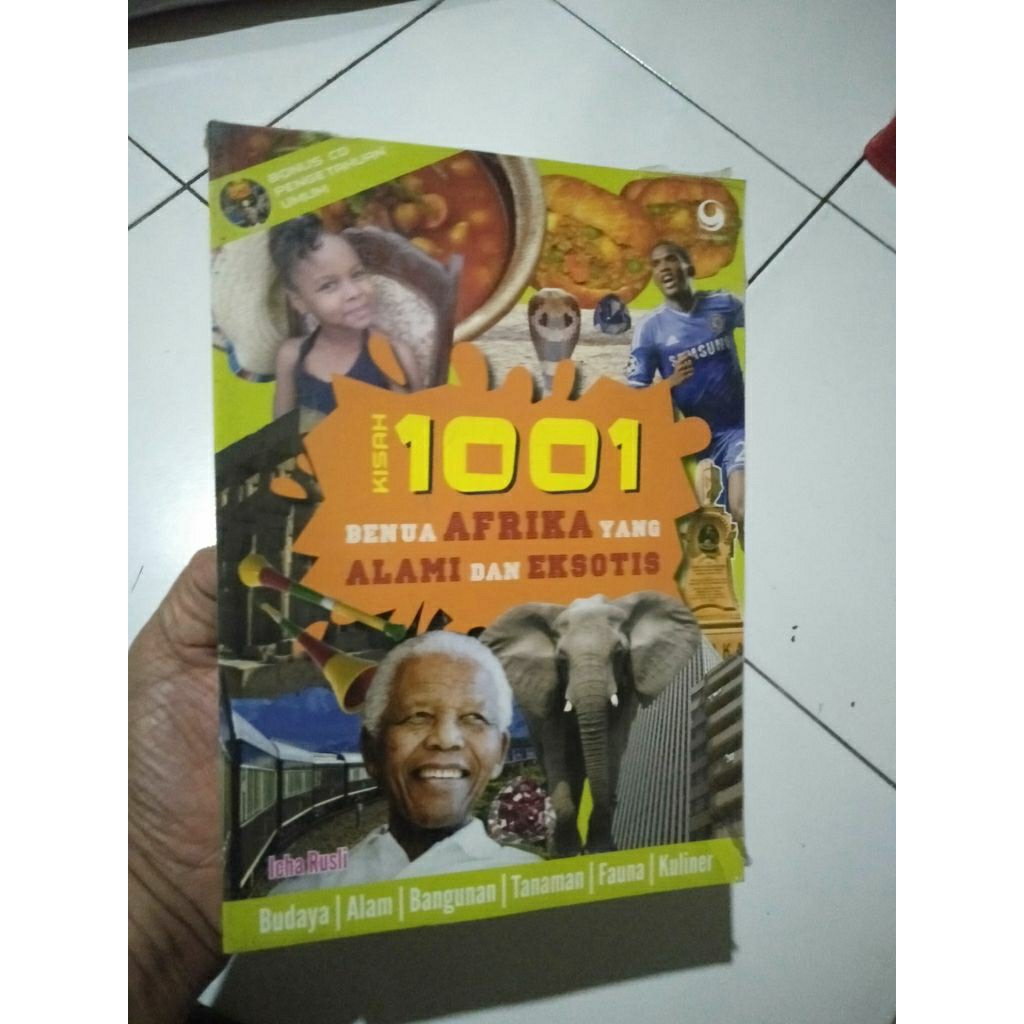 Buku Kisah 1001 Benua Afrika yang Alami Dan Eksotis