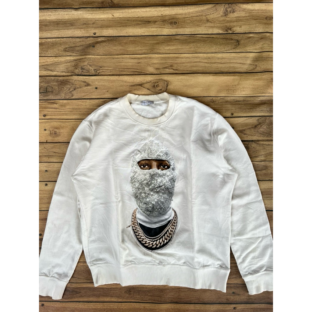 ih nom uh nit paris mask crewneck