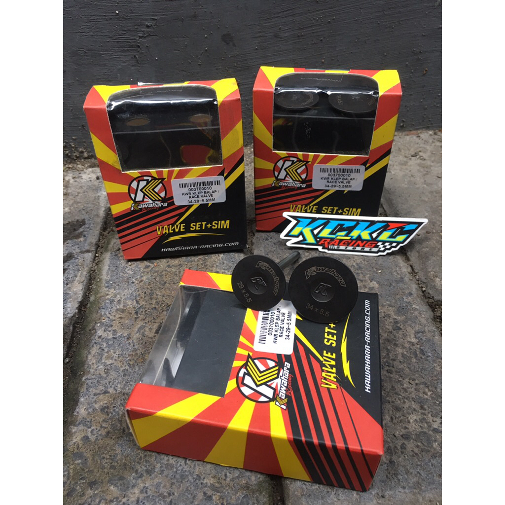 Klep Kawahara 34-29 Batang 5.5 Klep Tiger 34-29 Batang 5.5 KC_KC RACING STORE