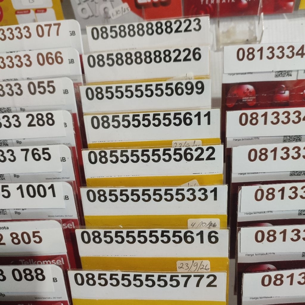 NOMOR CANTIK INDOSAT HEXA DAN SAPTA MURAH MERIAH