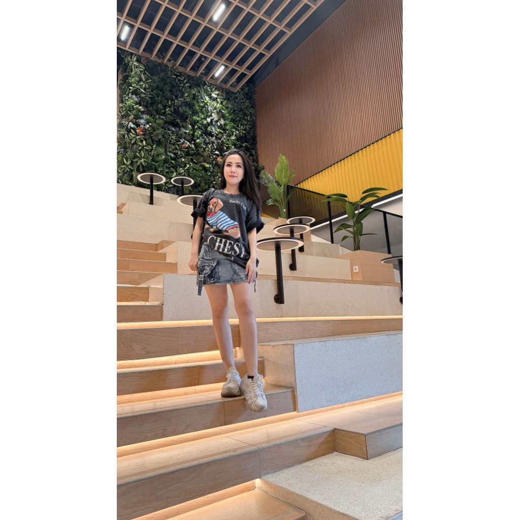 BKK KAOS OVERSIZE UNISEX KAOS BANGKOK PREMIUM