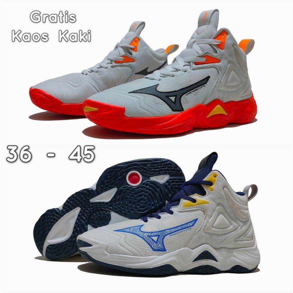 Sepatu Momentum 3 Mid - Mizuno Wave Thunderblade 2 - Mizuno Wave Thunder blade - Sepatu Volly Mizuno