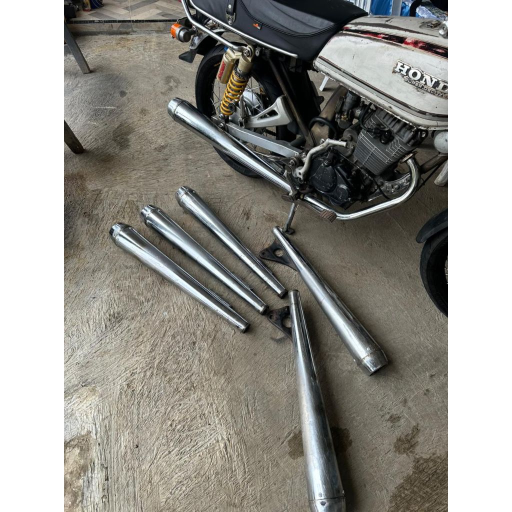 knalpot gl100 ori bedel KTM mojokrrto