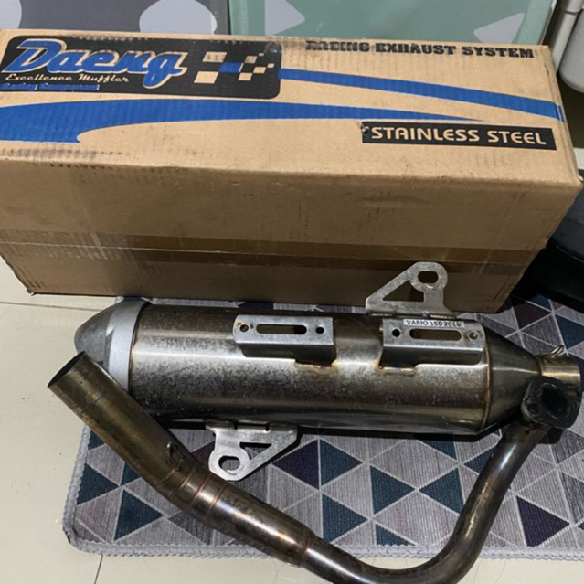 Knalpot Vario 150 Old / Vario 125 old kzr standar racing merk daeng