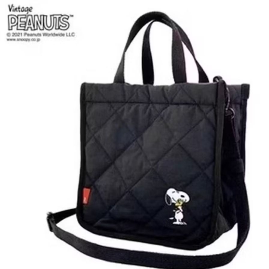 Snoopy Peanuts Tote Sling / Hand Bag by Rootote JPN Snoopy Peanuts Ready New