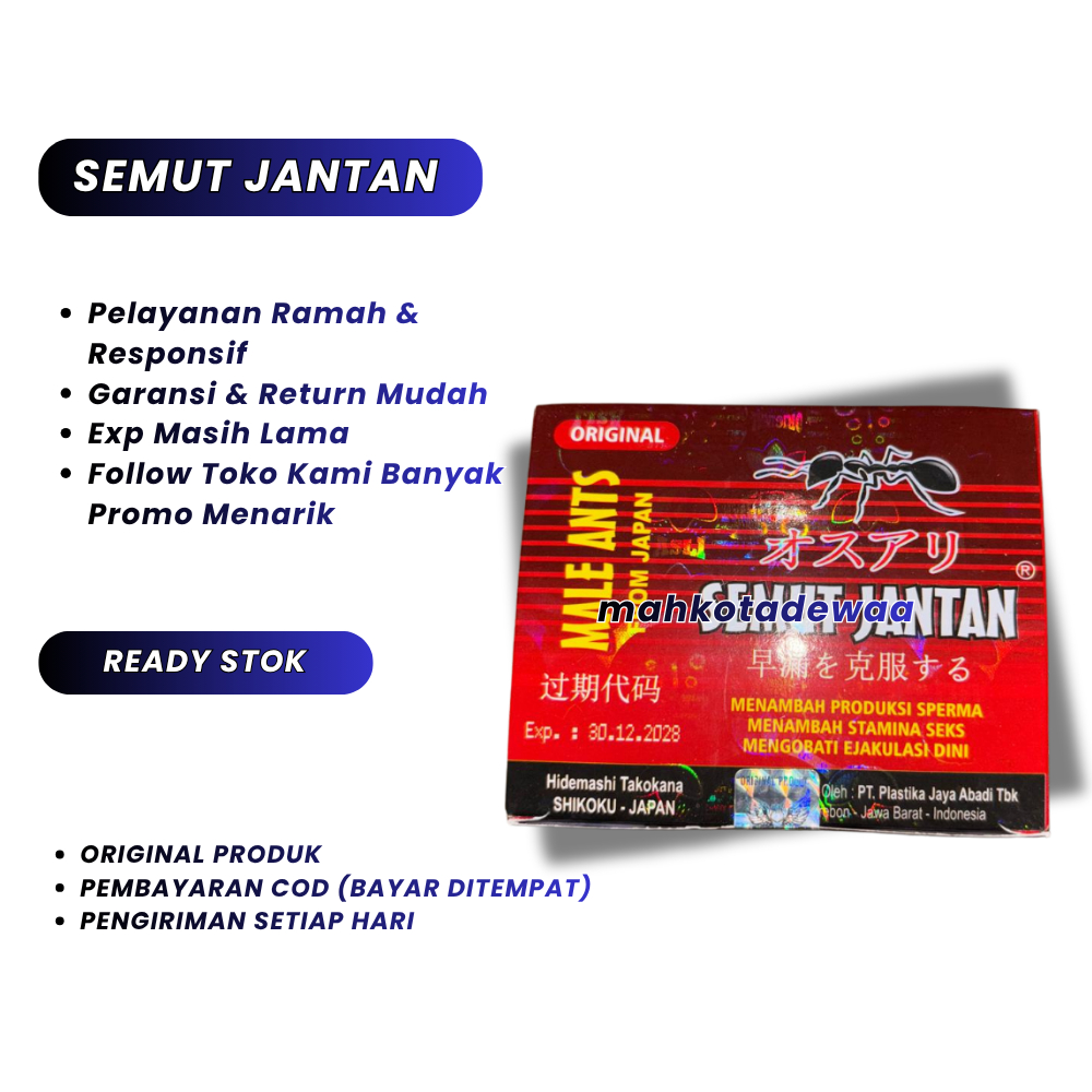 Semut Jantan Kapsul St@mina Original 100%