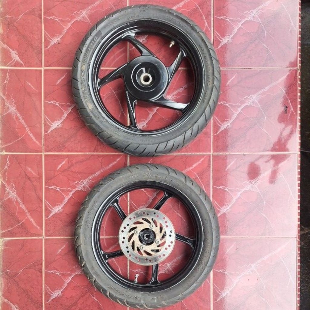 pelk pelek velg resing depan belakang honda vario 125 old 125 led 150 led bekas original