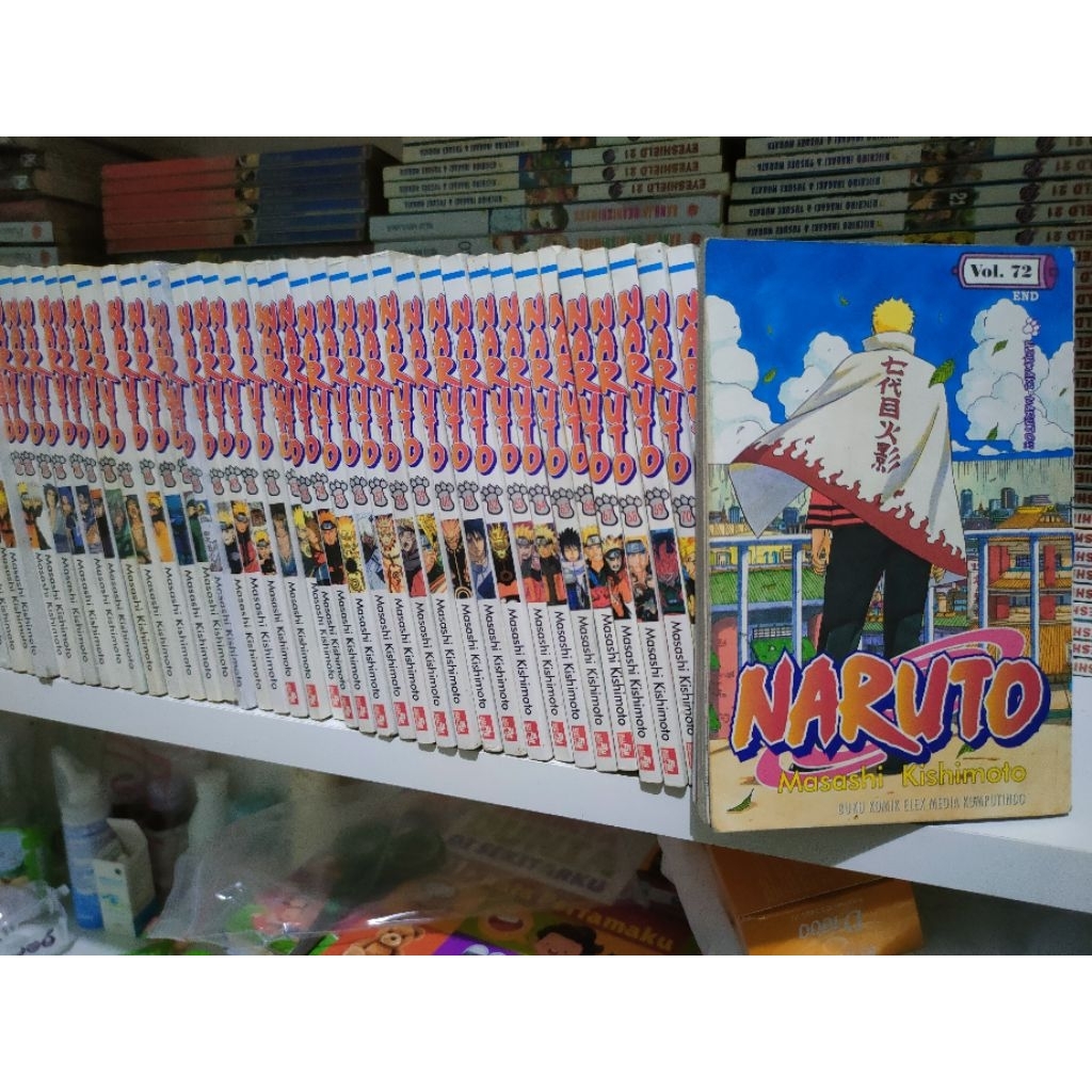 Komik Naruto Fullset 1-72 Tamat
