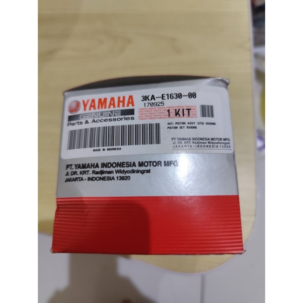 PISTON SEHER KIT 3KA RXK RX KING RX K RXKING OS SIZE STANDAR STD  ORIGINAL ORI ASLI YAMAHA YGP