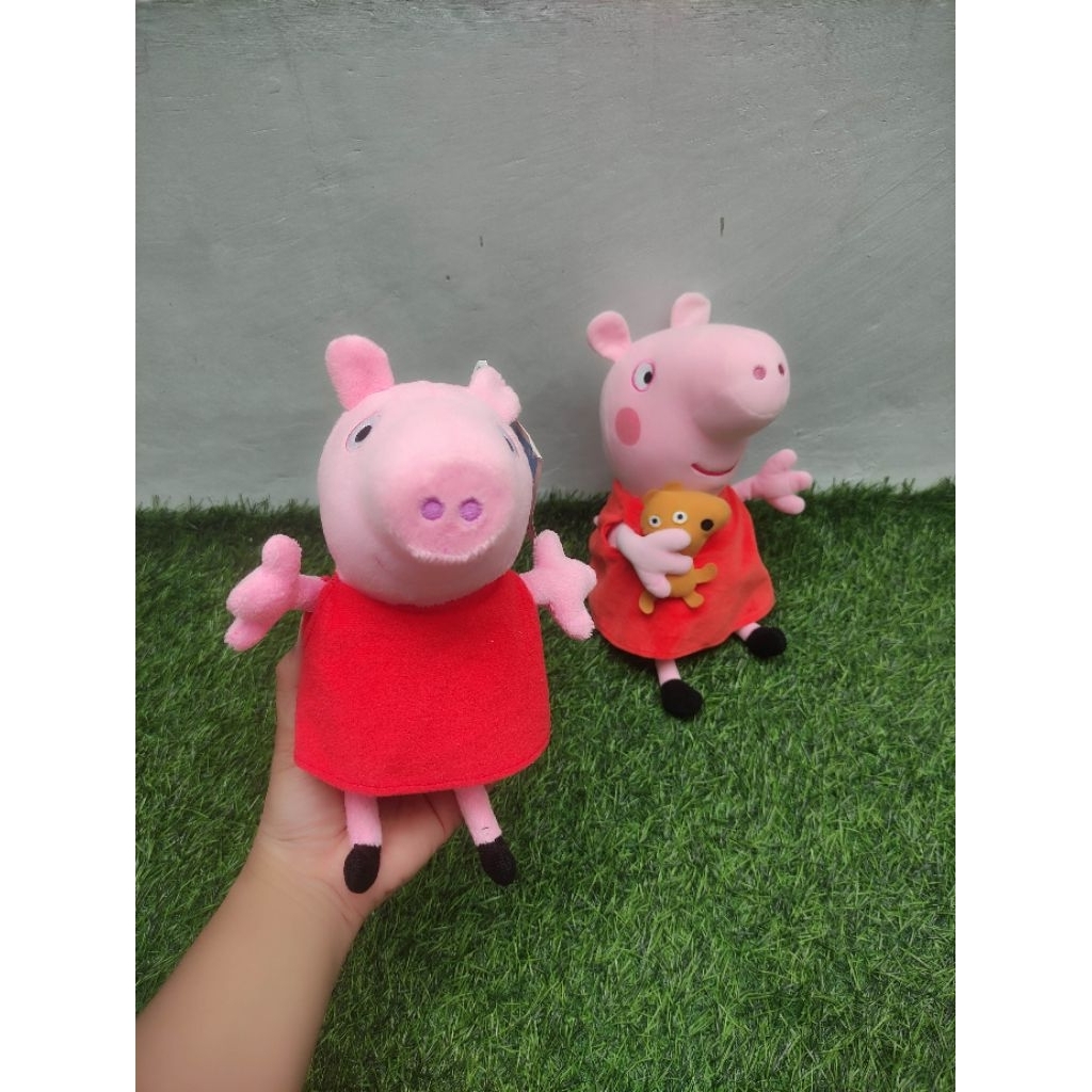 Boneka peppa pig original peppa pig new tag