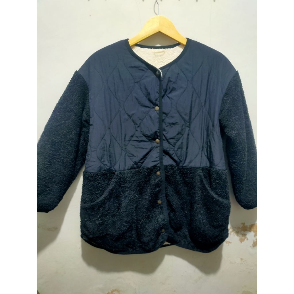 Outer Sherpa Quilted GU Uniqlo