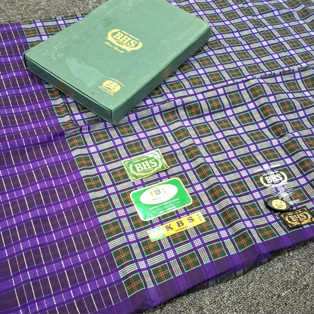 Sarung BHS Full Sutera KBS Lawas jahit tengah