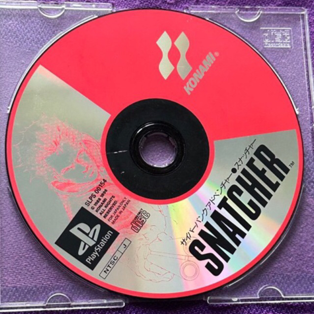 kaset ps1 ori japan snatcher